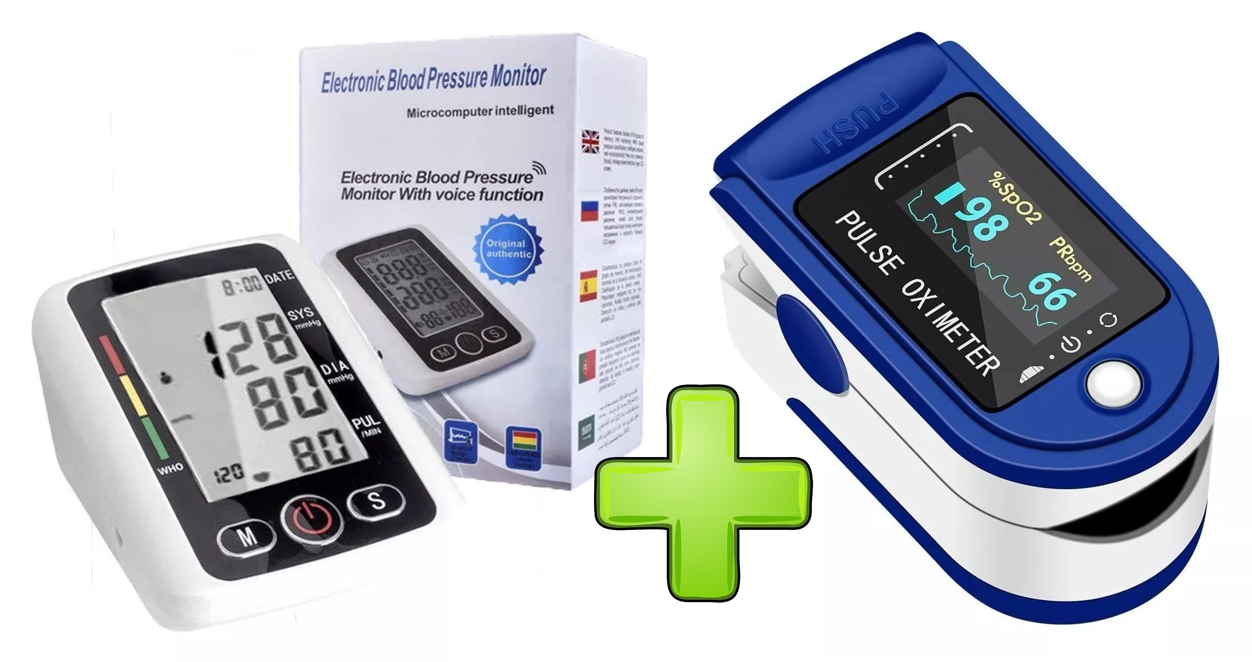 KIT TENSIOMETRO Y OXÍMETRO disponible en Yaxa Colombia